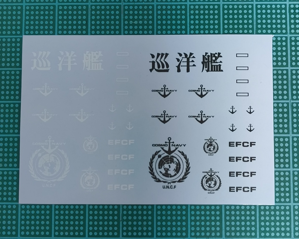 1/1000スケール 地球防衛軍 巡洋艦