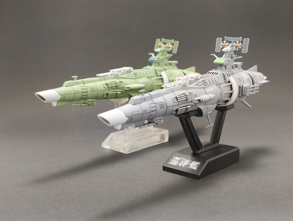 1/1000スケール 地球防衛軍 巡洋艦