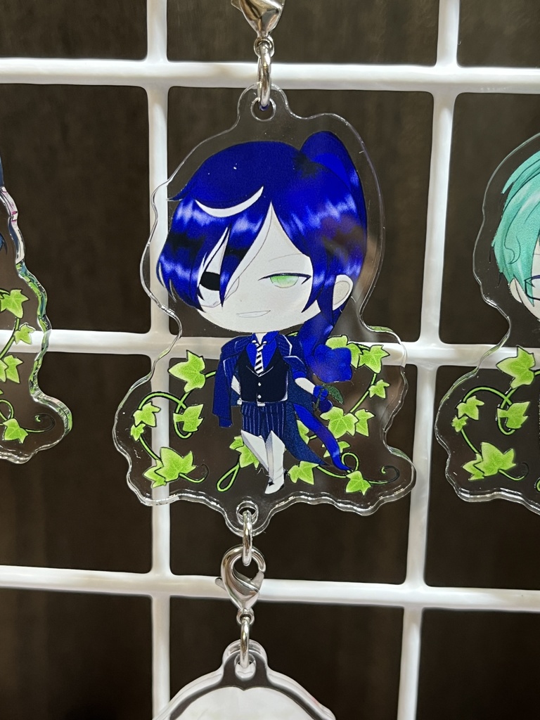 つながるアクリルキーホルダー