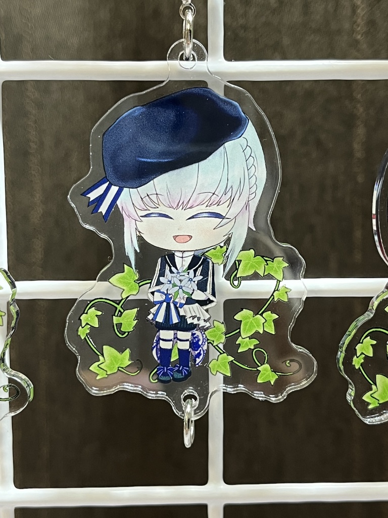 つながるアクリルキーホルダー