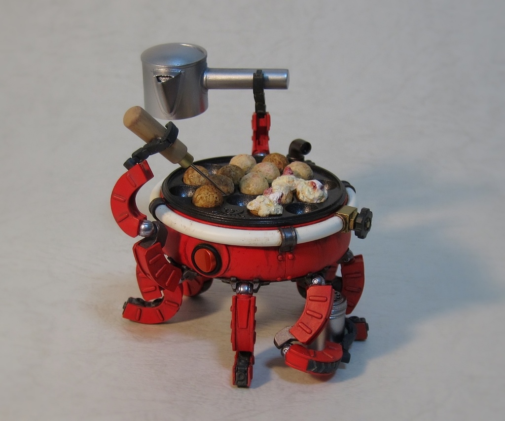 ガレージキット「タイプ・タコヤキメーカー」