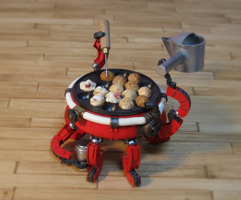 ガレージキット「タイプ・タコヤキメーカー」