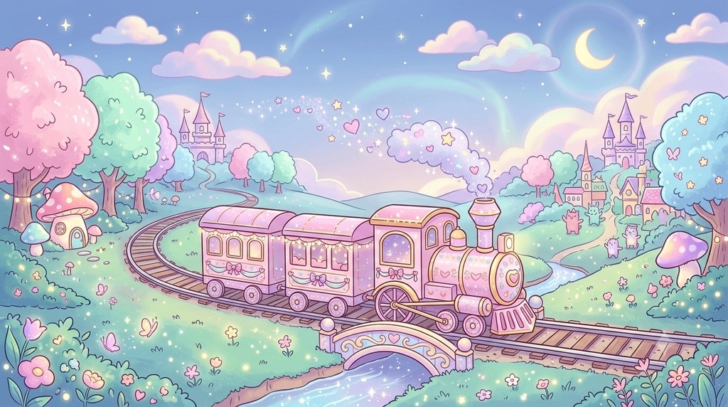 【フリーBGM】汽車にゆられて夢の旅