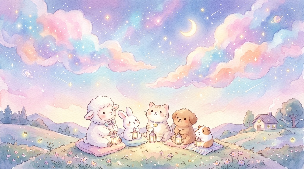 【フリーBGM】ふわふわ星雲観測会