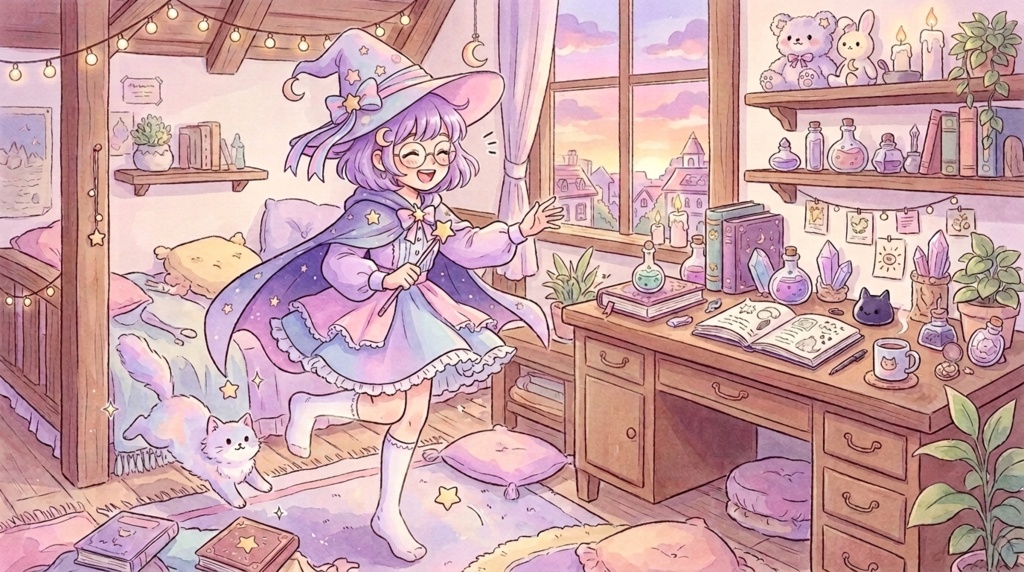 【フリーBGM】おしゃべり魔女のドタバタ劇場