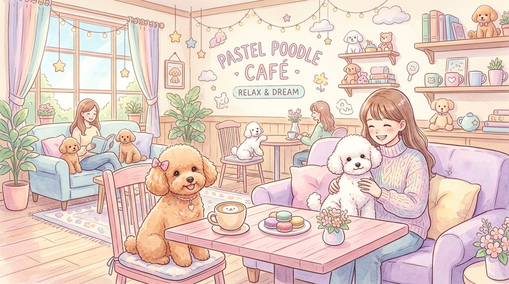 【フリーBGM】しっぽがゆれるワンワンカフェ