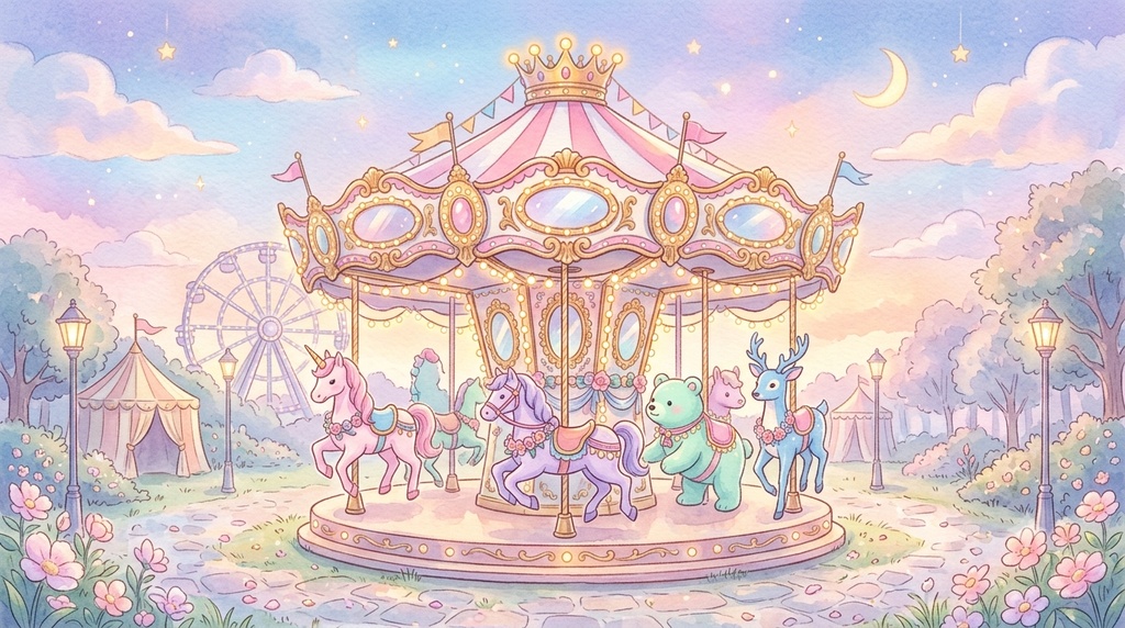 【フリーBGM】夢色メリーゴーランド