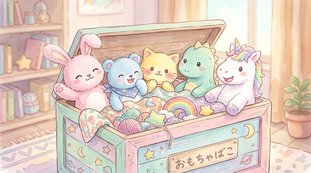 【フリーBGM】Peek-a-Boo in the Toy Box