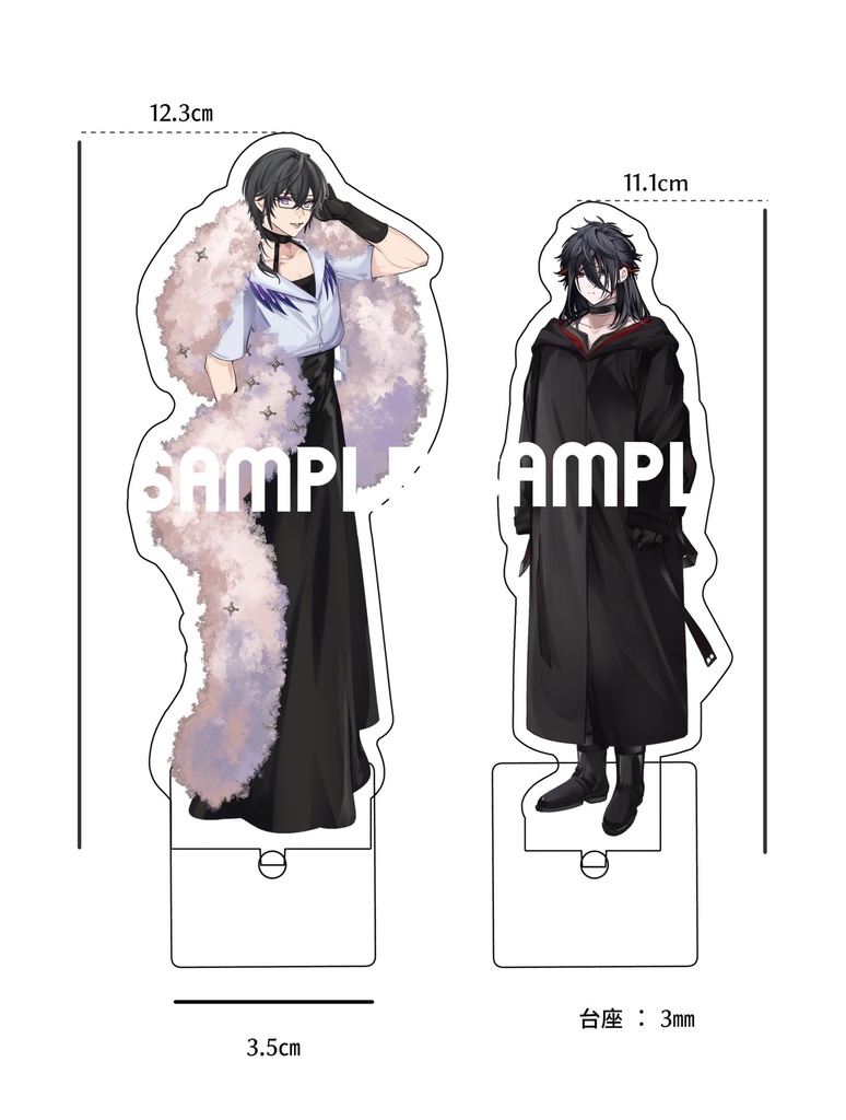 四月馬鹿アクリルスタンド 