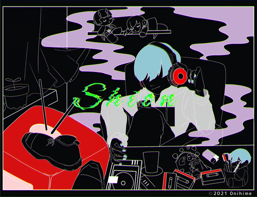 紫苑🐃🥀オリジナルTシャツ