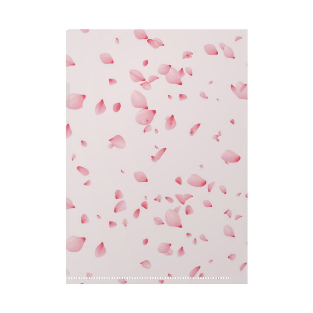 ヒーリングアートクリアファイル(光の蓮の天女)