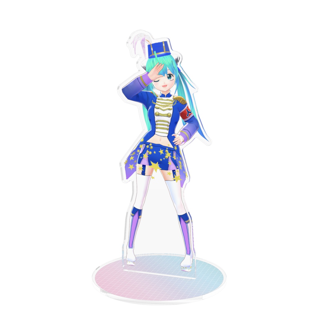 バーチャルスタッフアクリルフィギュア