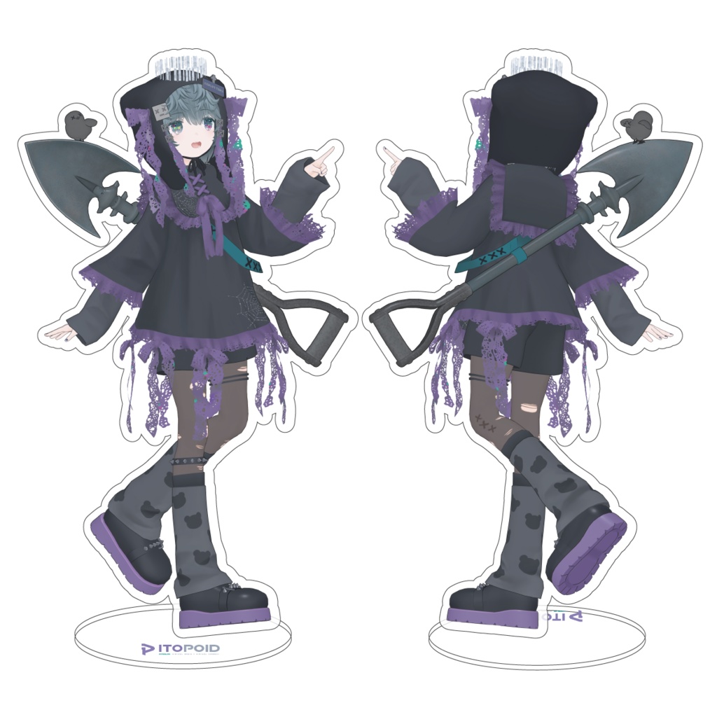 イトッポイド 両面アクリルスタンド