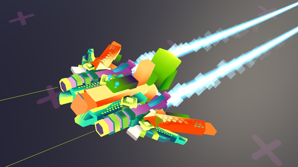 【cluster用アセット】変形フライトマシン「ライドガン」