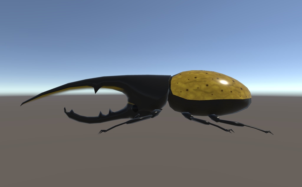 【3Dモデル】ヘラクレスオオカブト