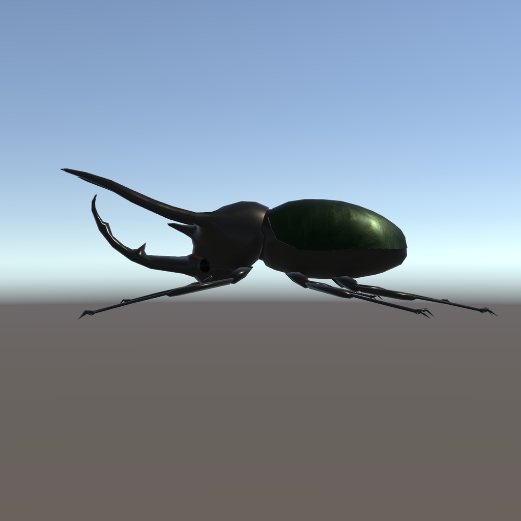 【3Dモデル】コーカサスオオカブト