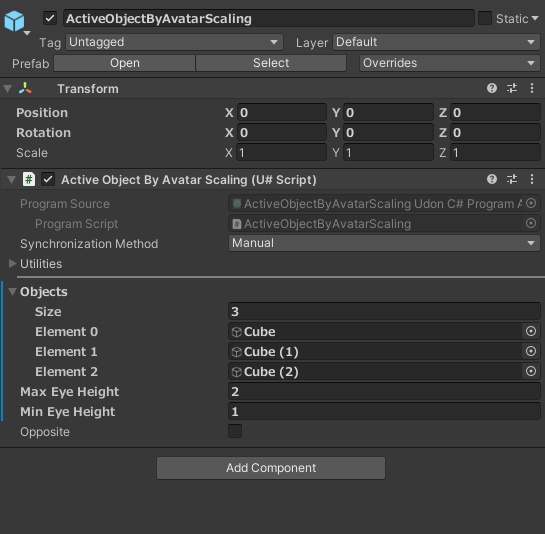 (無料)【VRChat】アバタースケーリング向けスクリプト集