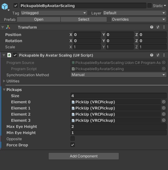 (無料)【VRChat】アバタースケーリング向けスクリプト集
