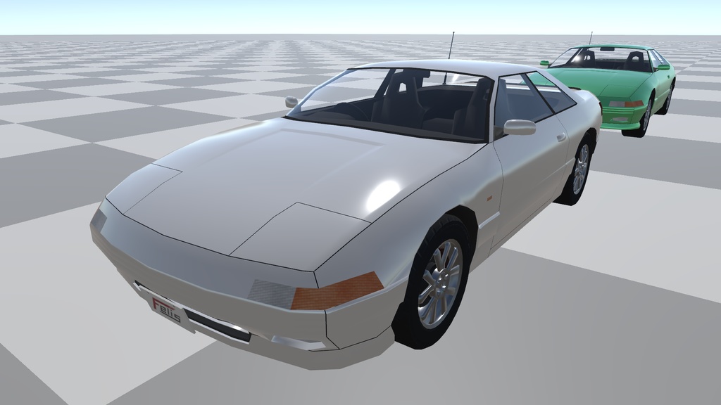 cluster向けドライブワールド・レースゲーム制作キット「LinxCarSystem」 + オリジナルカーモデル「Felis」