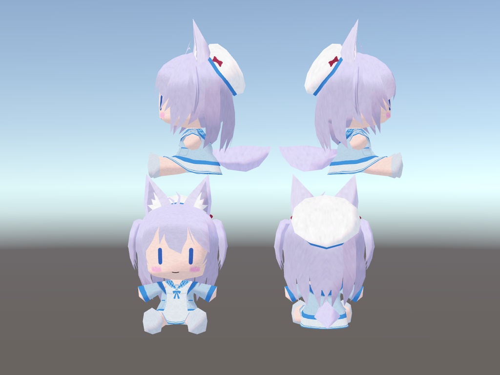 【3Dモデル】ホライズちゃん人形