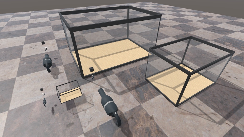 【VRChat】人を吸い込める掃除機