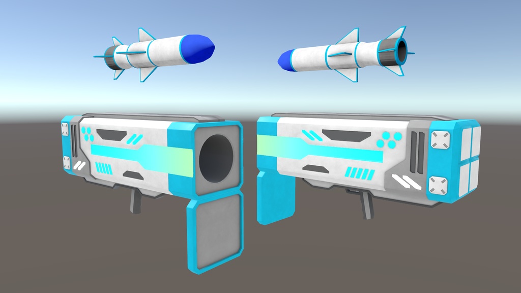 【VRChat】リモートミサイル (Modular Avatar対応)