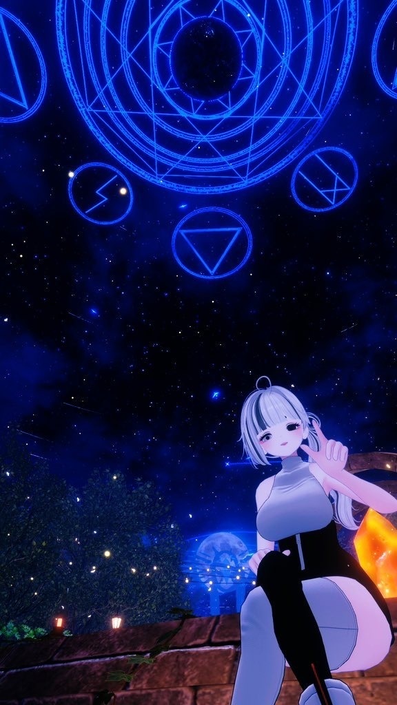 【3Dモデル「リアーヴちゃん」専用】地雷風メイク【Fany式】