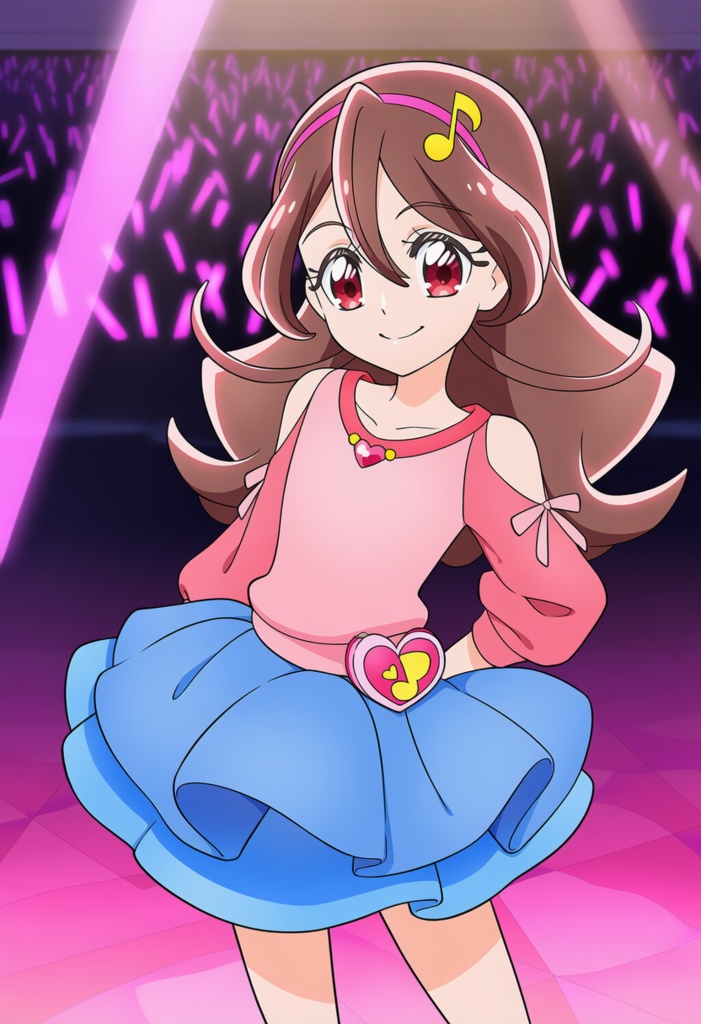 プリキュア　咲良うた　写真集風イラスト集