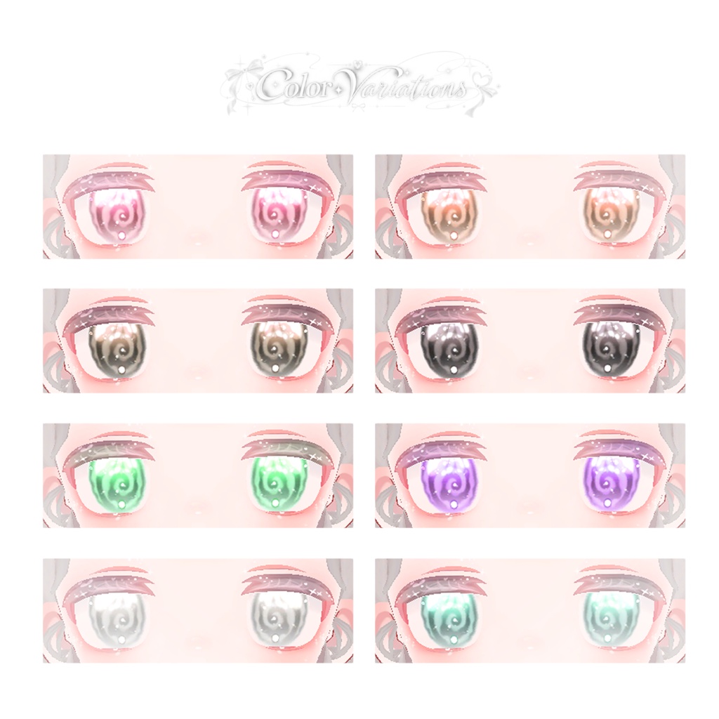 【リュミィ対応】Purely Makeup ✧ Dizzy Eyes
