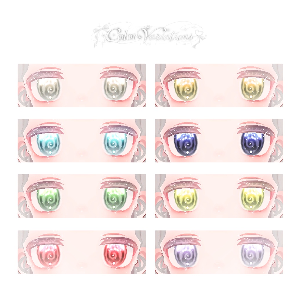 【リュミィ対応】Purely Makeup ✧ Dizzy Eyes