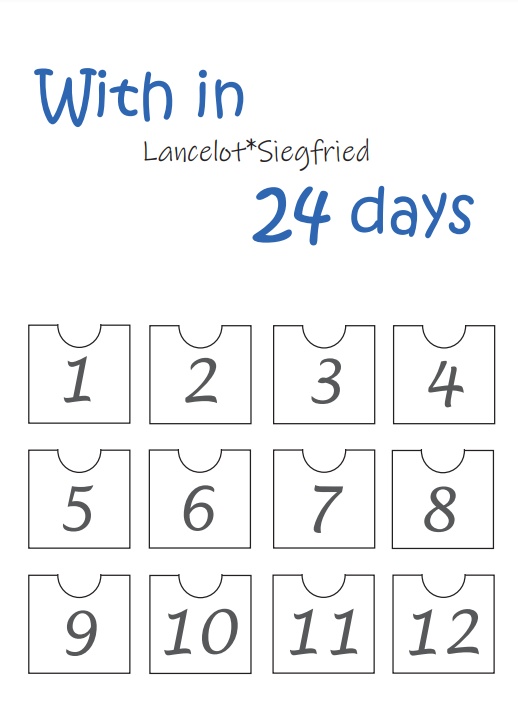 With in 24 days