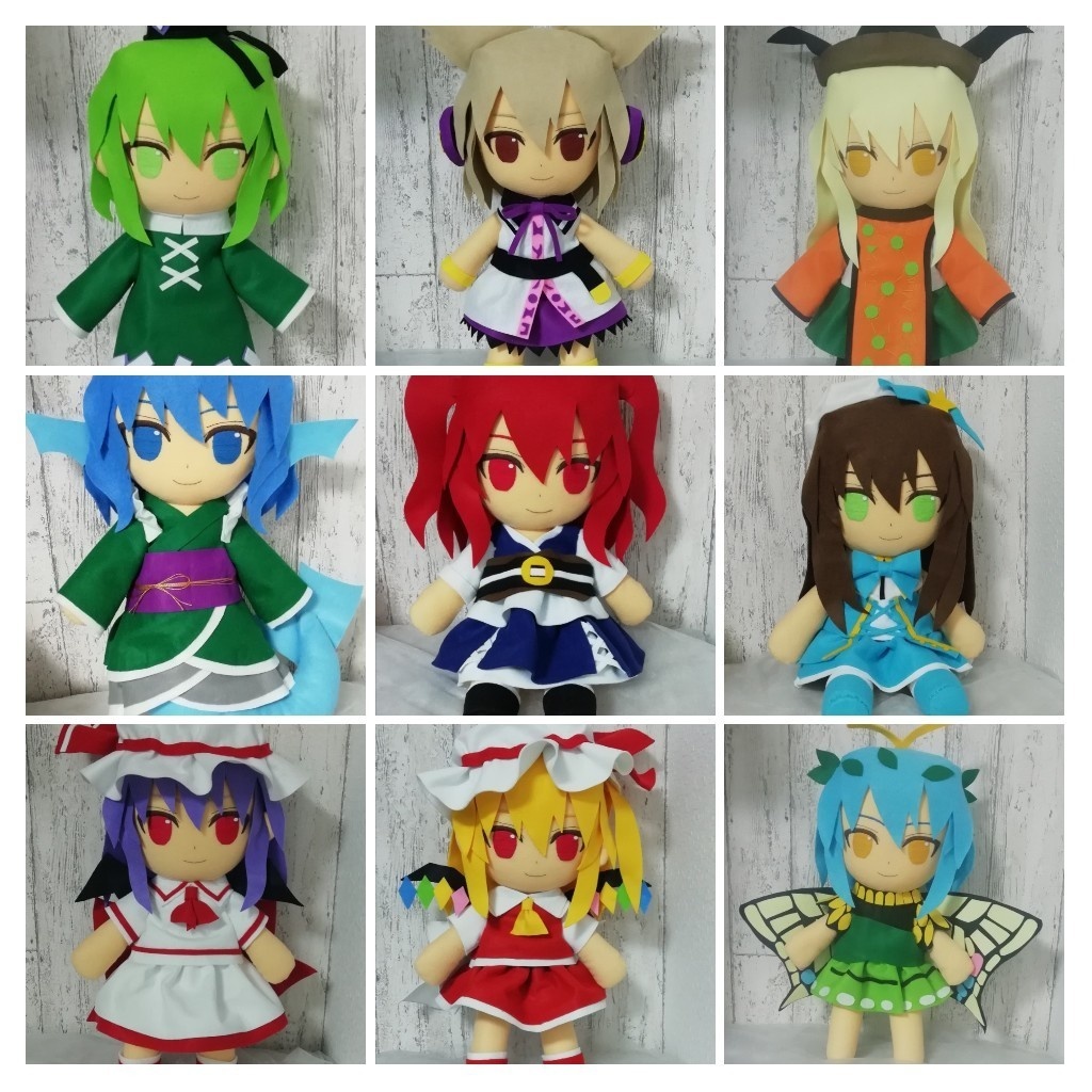 【あんしんBOOTHパック】ハンドメイド ぬいぐるみ 素体セット 型紙 作り方 フェルト