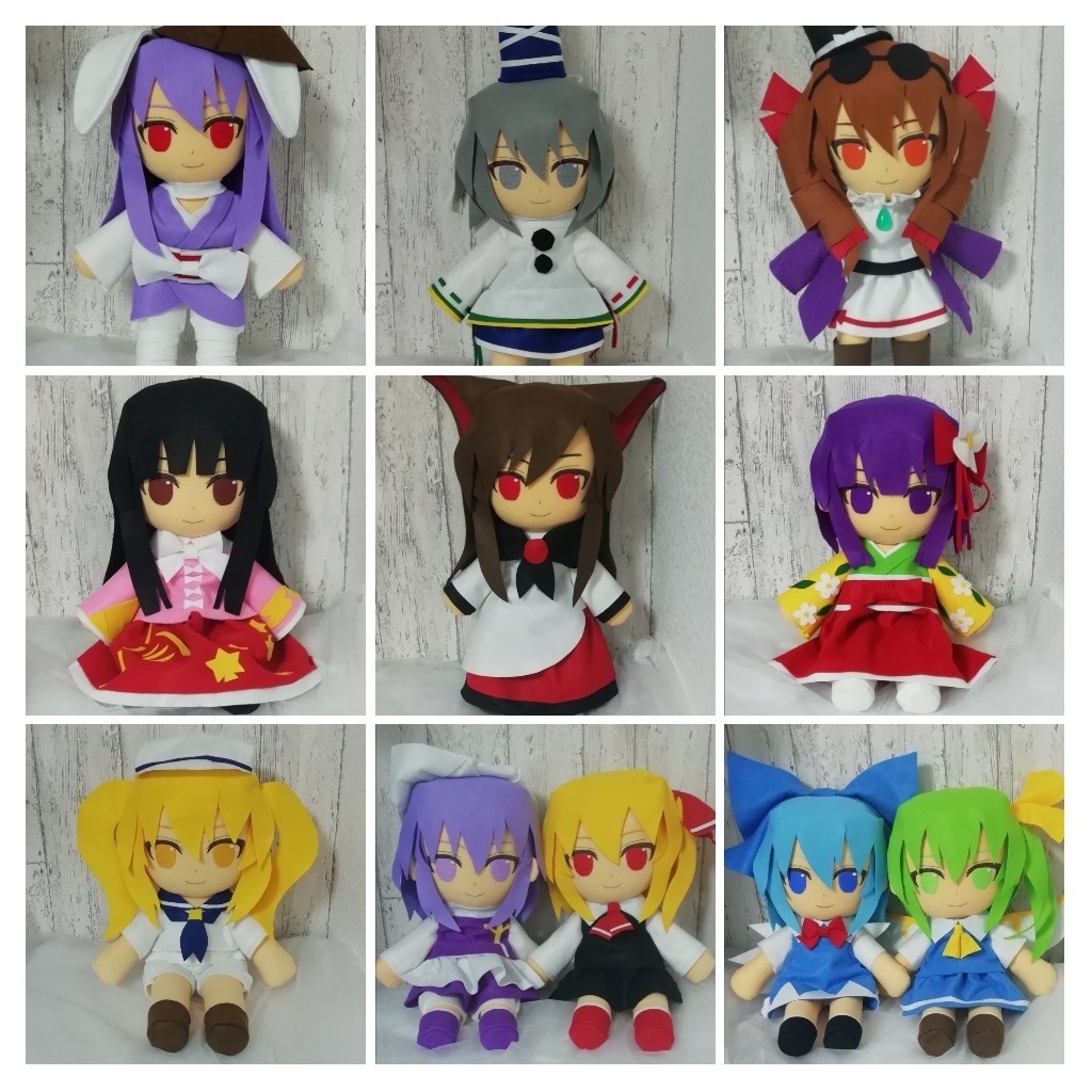 【あんしんBOOTHパック】ハンドメイド ぬいぐるみ 素体セット 型紙 作り方 フェルト