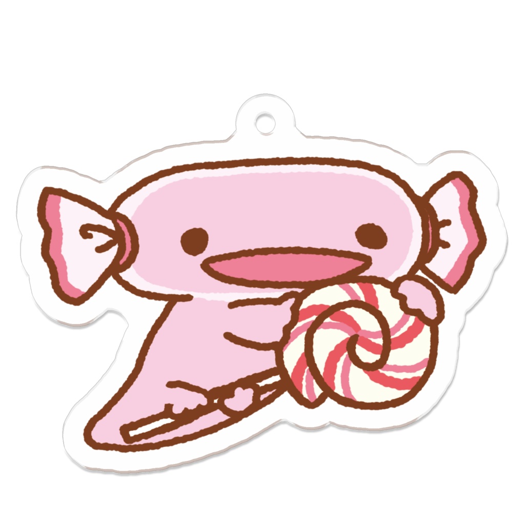 【きゃんでぃるぱアクキー】withペロペロキャンディー