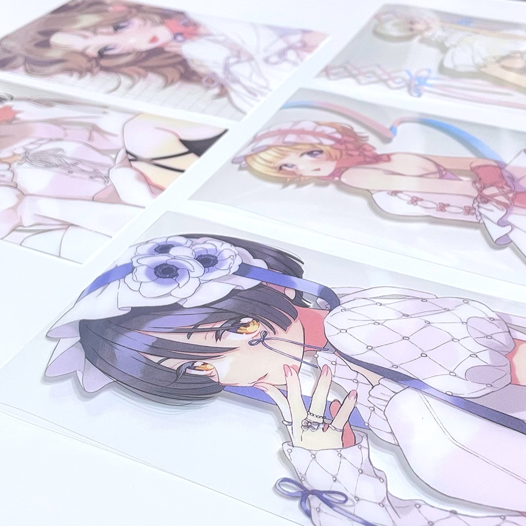 【単品】クリアポストカード 5種