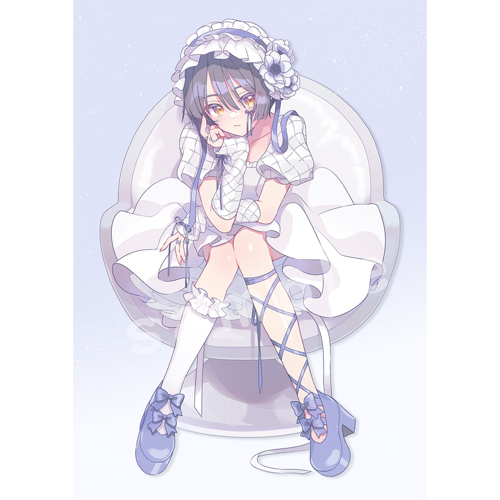 A4クリアポスター(アネモネ)