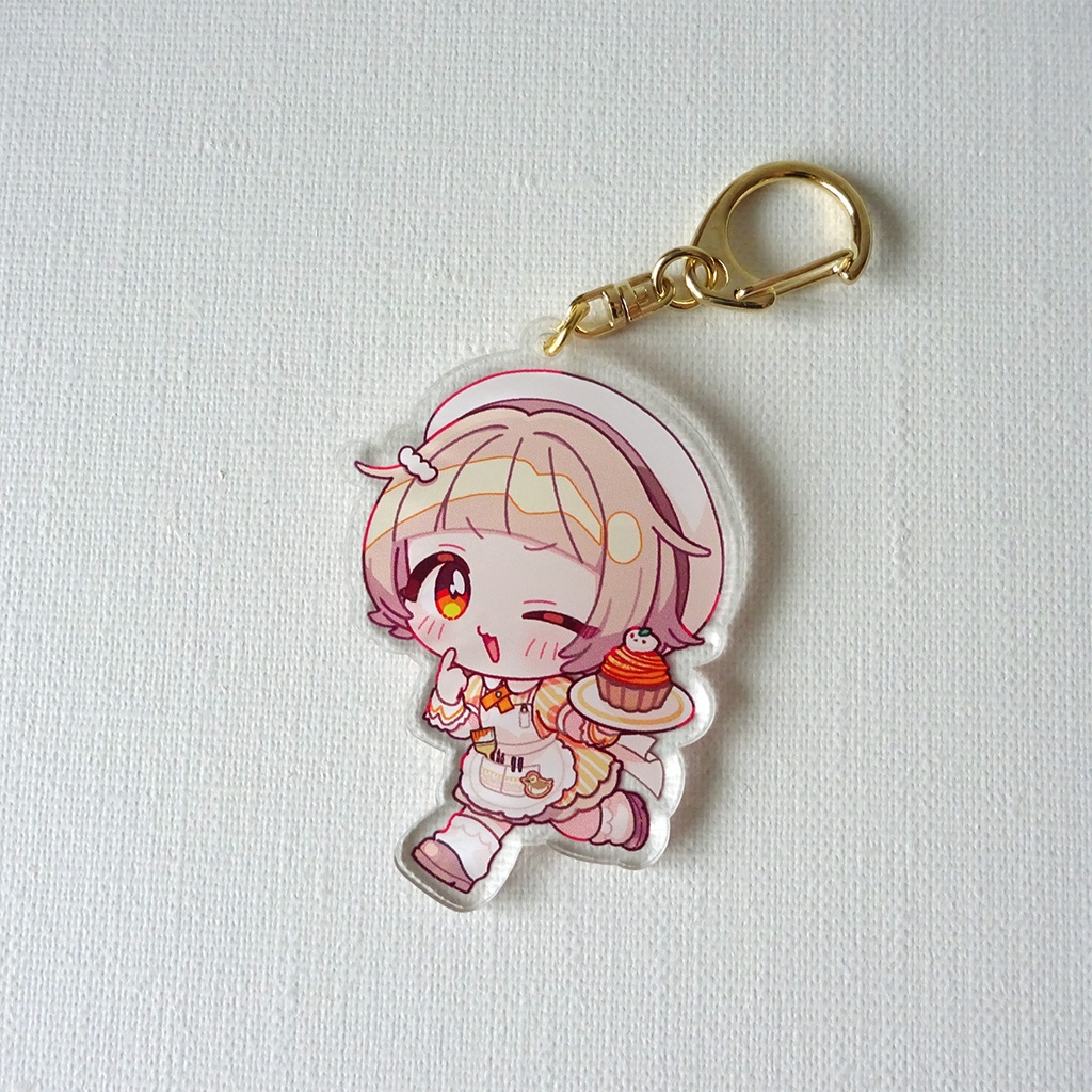 【受注販売6/12まで】しゅがぎゃらアクリルキーホルダー(あきら)
