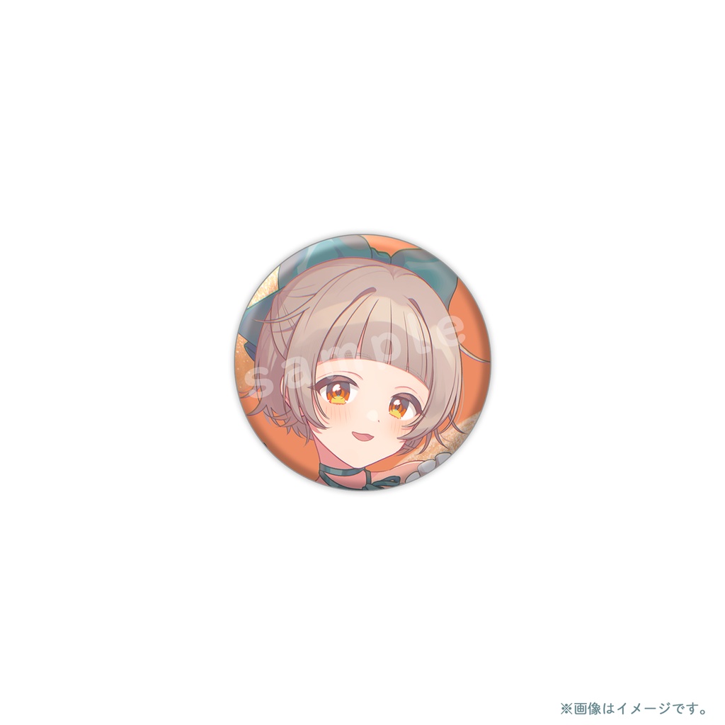 あきらくん4周年缶バッジ
