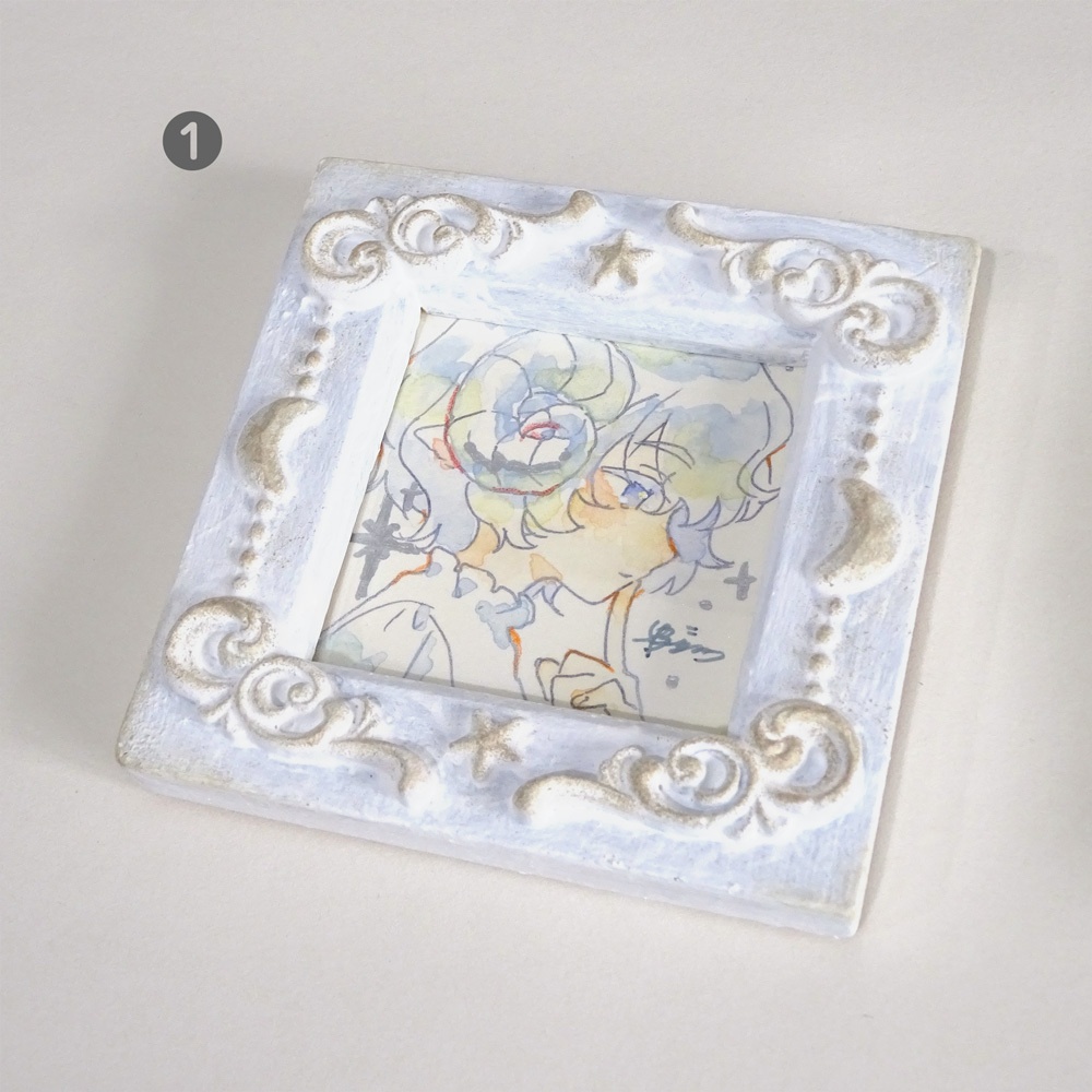 額付きミニ原画