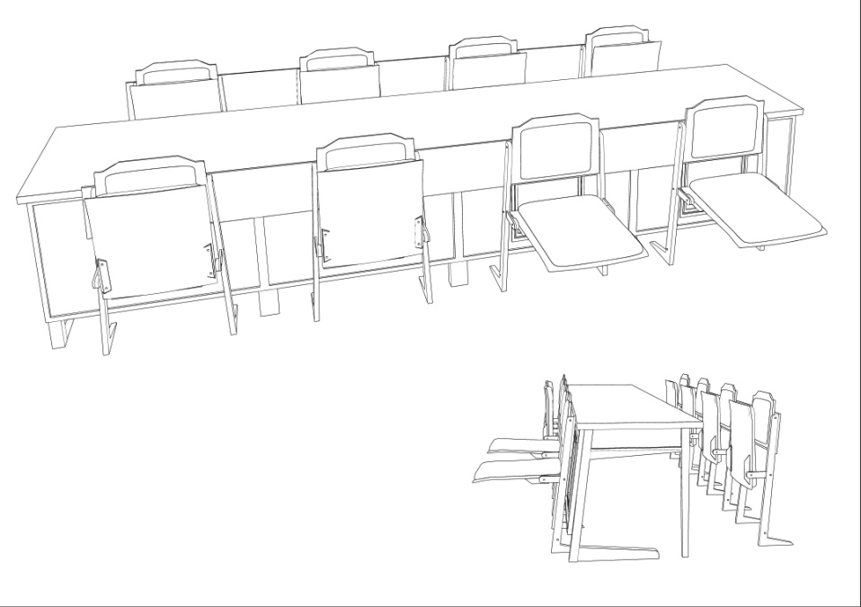 固定式椅子机(3D・クリスタ)