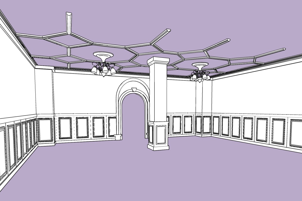 洋館風ロッカールーム