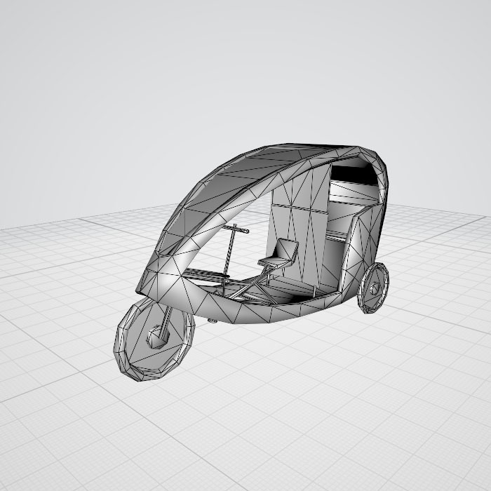 3d 電動トライク