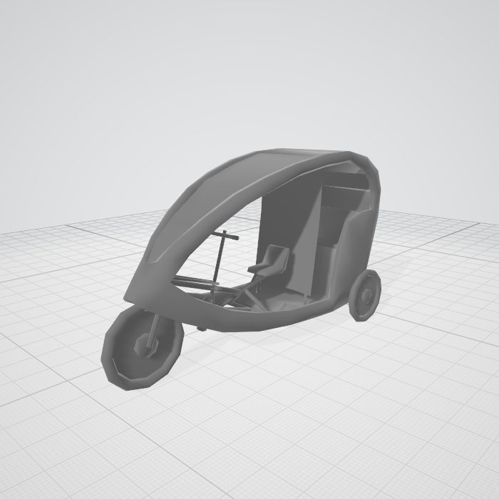 3d 電動トライク