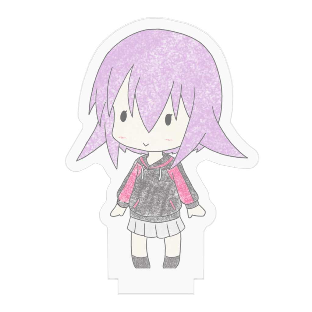 【アリス・ギア・アイギス】比良坂 夜露 ちみっこアクリルスタンド