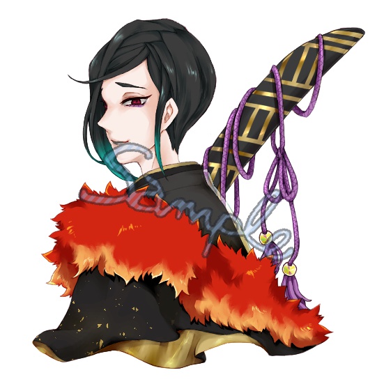 アクキー】巴形薙刀・静形薙刀【とうらぶ】 - QueenNina - BOOTH