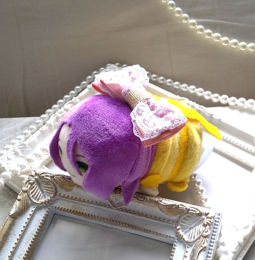 レースピンクリボン【もちマス・ねんどろいど・ぬい 小物】