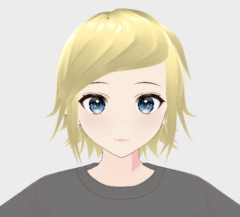 VRoid Kagamine Rin Front Hair (No Clips)