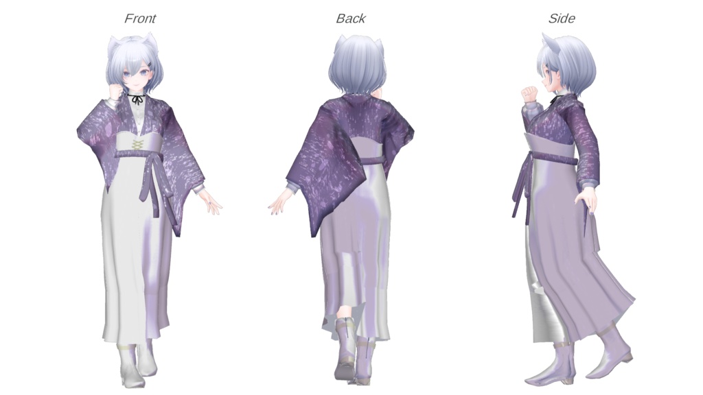 複数アバター向け衣装「ノスタルジックロマン」