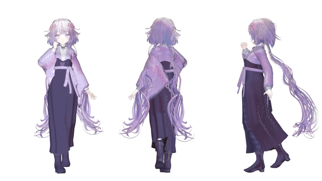 複数アバター向け衣装「ノスタルジックロマン」