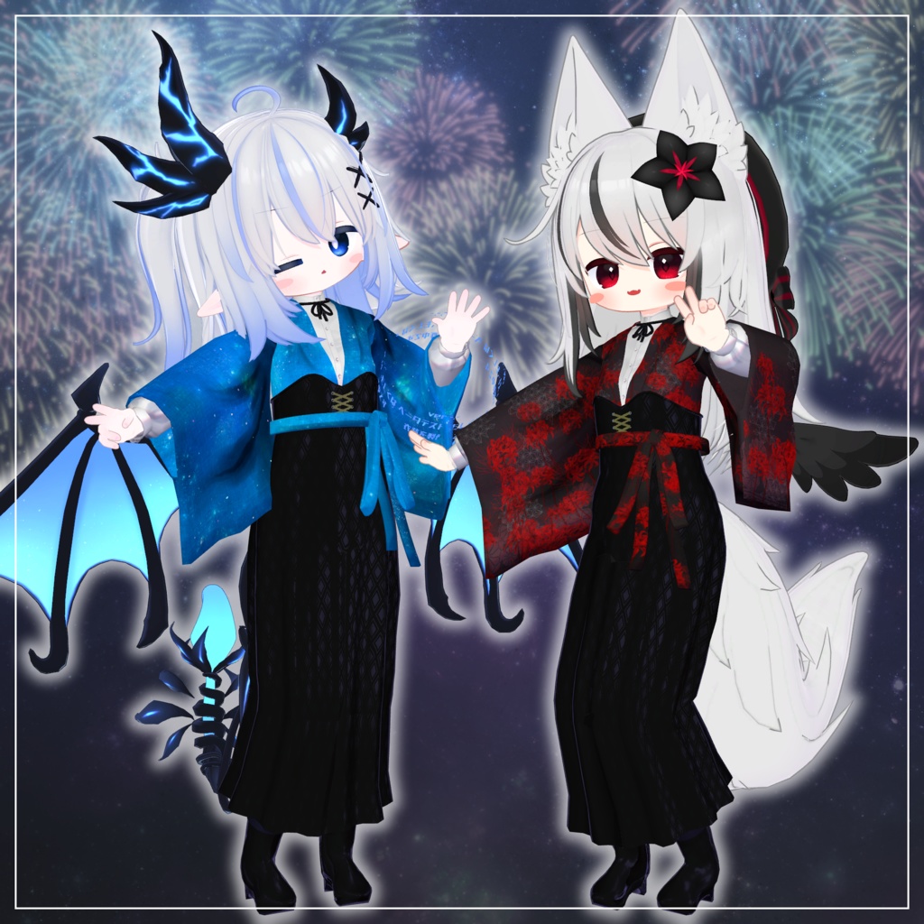 複数アバター向け衣装「ノスタルジックロマン」